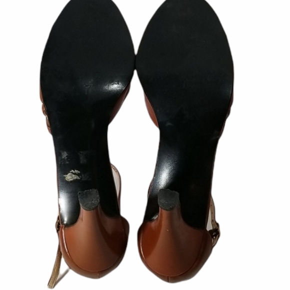 Vintage "TIPPIE" Tan Leather Heels from Spain - Picture 6 of 6